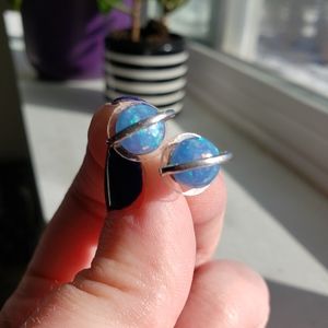 Blue Planet Earrings